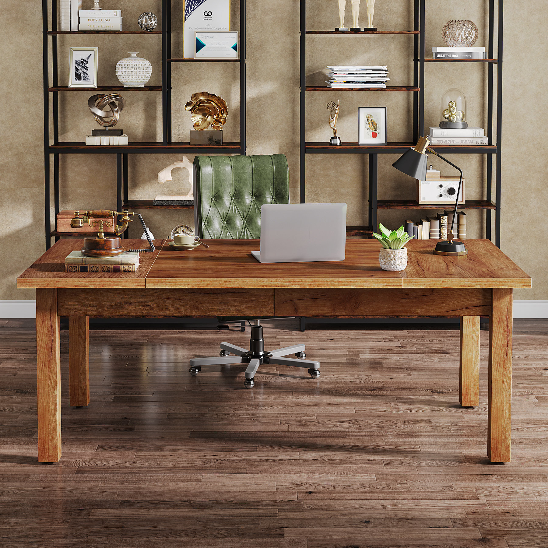 Millwood Pines Cartegena 70.86'' W Rectangle Computer Desk